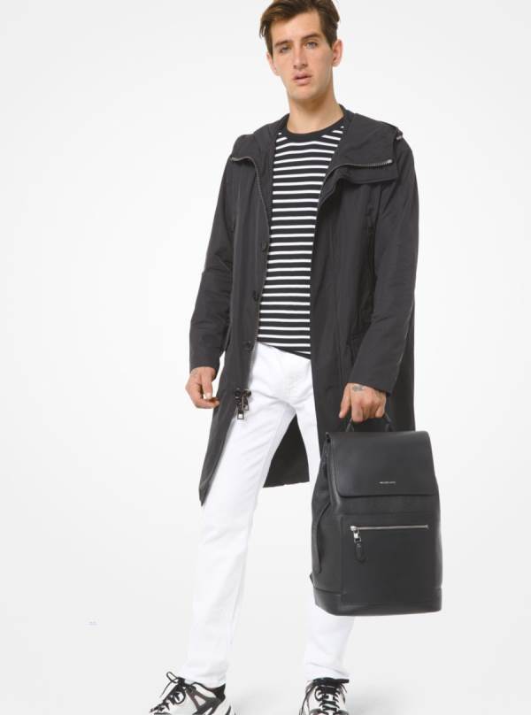 Panske Bundy Michael Kors Oversized Anorak Čierne - Oblecenie Michael Kors Nejlevnejsi | SWFME-9085
